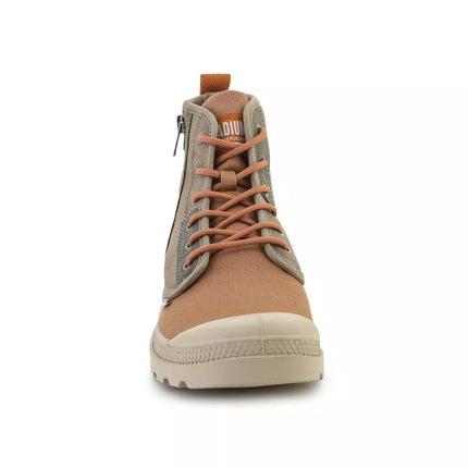 Palladium Men's Pampa Detroit Zip SU 04612-961-M Dusky Green/Brown