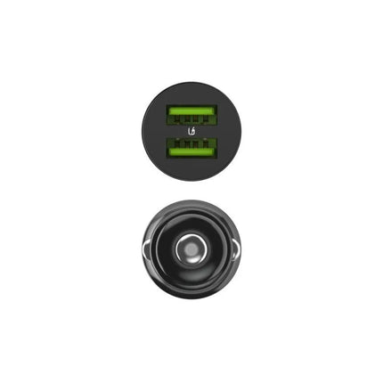 GREEN CELL CAR CHARGER GC POWERRIDE NANO36 36W 6A 2X USB-A