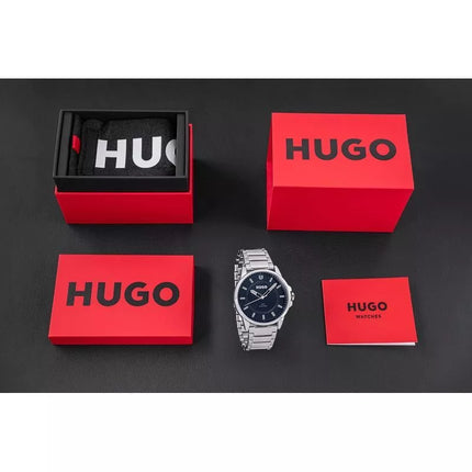Vyriškas laikrodis HUGO First 1530186 + dėžutė