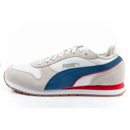 Puma vyriški sportbačiai ST Miler, madingi, patogūs, šviesiai pilki, balti