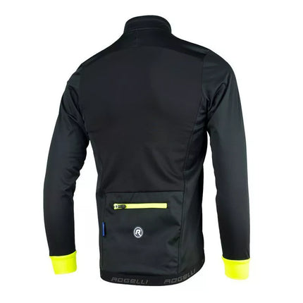 Rogelli striukė PESARO 2.0 juoda/fluorescencinė M