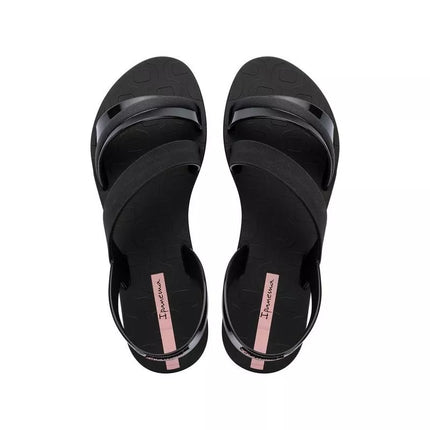 Ipanema Vibrant women's sandals shoes, fashionable and comfortable, black