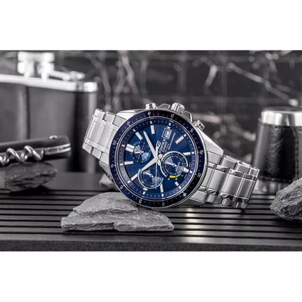 Vyriškas laikrodis CASIO EDIFICE Saulės energija varomas EFS-S510D-2AVUEF + Dėžutė