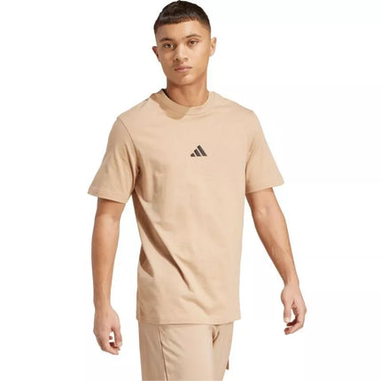 adidas Essentials marškinėliai su mažu logotipu iš viengubo trikotažo M JX5657