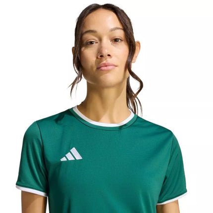 adidas Entrada 26 Džersis Moteriški Marškinėliai Žali KE9833