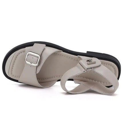 Vinceza 26-62303 smėlio spalvos odinės moteriškos basutės