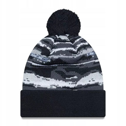 New Era Tottenham Hotspur FC Black Bobble Knit Beanie Hat - 60363502