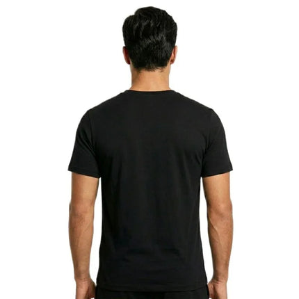 Air Jordan Jumpman Embroidered Air Crew Men's T-shirt Black - DM3182-010