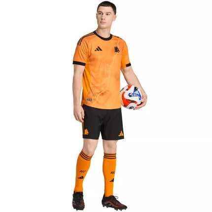 Vyriški adidas AS Roma 25/26 oranžiniai marškinėliai JP4801