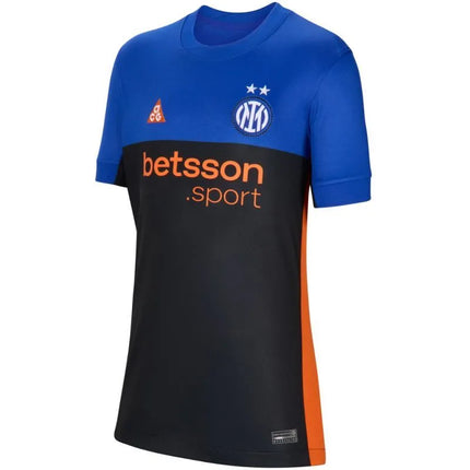 Nike Inter Milan 2026 Stadium SE Kids' Jersey Black and Blue IB3536 413