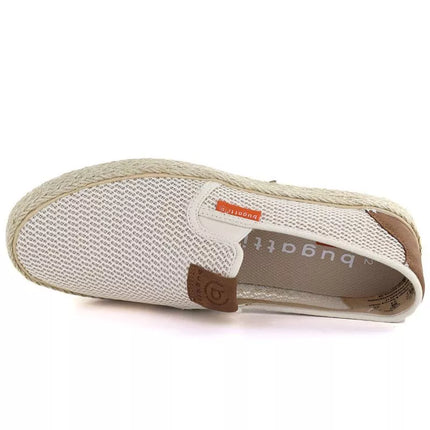 Vyriškos įsispiriamos espadrilės smėlio spalvos Bugatti TT15305