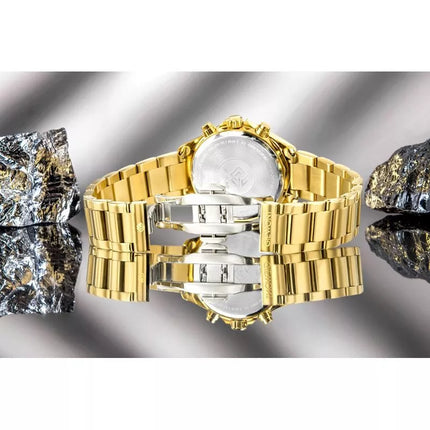 Giewont Sapphire Gold Silver Women's Watch GW3670-B2