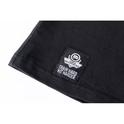 Premium medvilniniai marškinėliai su DBX Bushido logotipu
