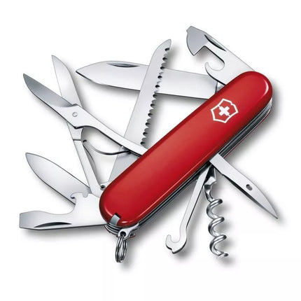 Victorinox Huntsman kišeninis peilis, 15 funkcijų, 91mm, raudonas