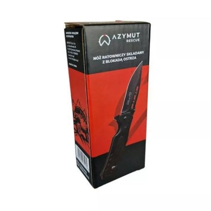 AZYMUT Rescue rescue knife + seat belt cutter + glass breaker + case