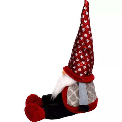 Miegantis sėdintis Kalėdų Senelis, 92 cm