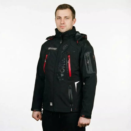 Geographical Norway Techno Softshell M WU6068-GN-BLACK striukė