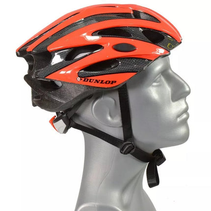 DUNLOP MTB RED ADJUSTABLE CYCLING HELMET S. M (55-58CM)
