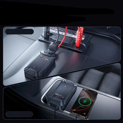 Jump starter Baseus PrimeTrip VJ1 12000mAh - black