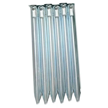 TENT PEGS 23CM SET 6 PCS METAL