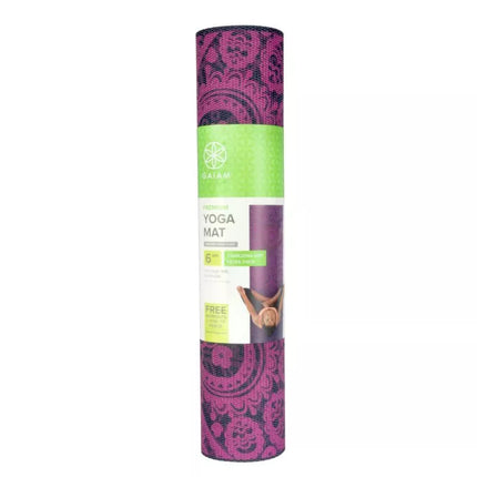 Gaiam Slyvos Saulytės Jogos Kilimėlis 6 mm 62572