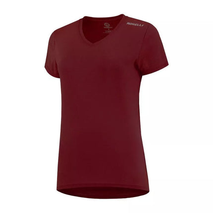 Rogelli women's T-shirt PROMO burgundy L