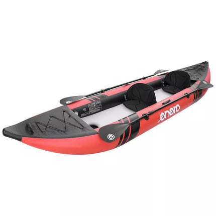2-PERSON KAYAK SET 385x96x42CM LAMINATED PVC 200KG ENERO