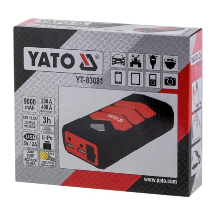 YATO 9000mAh YT-83081 pagalbinis užvedimo įrenginys