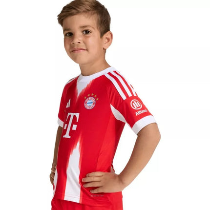 adidas FC Bayern 25/26 Namų raudonas JN8510 vaikiškas sportinis komplektas