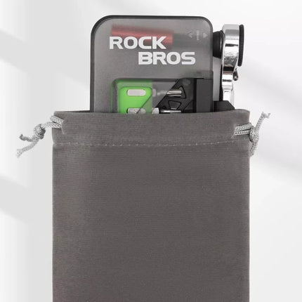 Rockbros Bike Tool Set with Mini Ratchet and Bits - Translucent Green