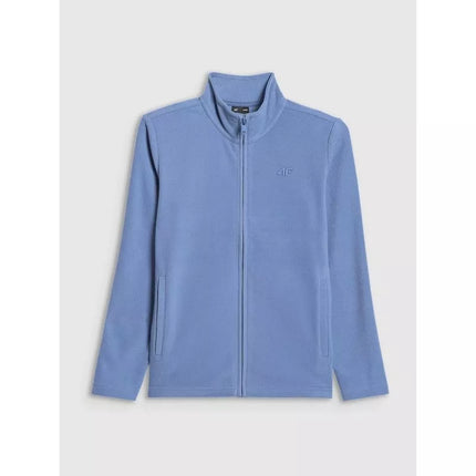 Regular fleece without hood for boys 4F 4FJRSS26TFLEM508-32S