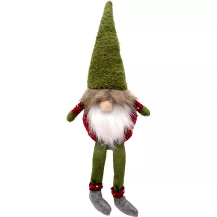 DECORATIVE SANTA CLAUS 60CM GREEN