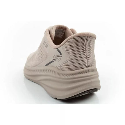 Skechers Bobs Skillz vyriški sportbačiai smėlio spalvos, lengvai įsispiriami