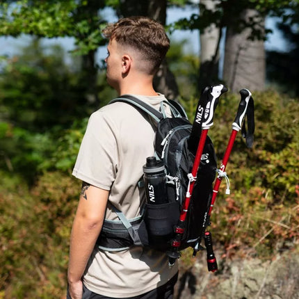 NC1950 BLACK CAVERN TOURIST BACKPACK 18L NILS CAMP