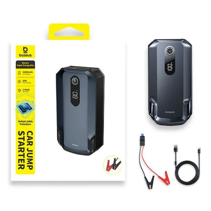 Užvedimo įrenginys Baseus Super Energy Max 20000mAh - juodas
