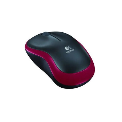 Belaidė pelė Logitech M185 910-002237 (optinė; 1000 DPI; raudona)
