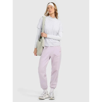Women's regular plain T-shirt 4F 4FRMM00TTSHF3617-27M