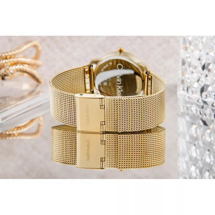 CALVIN KLEIN Iconic Mesh Women's Watch 25200034 + BOX