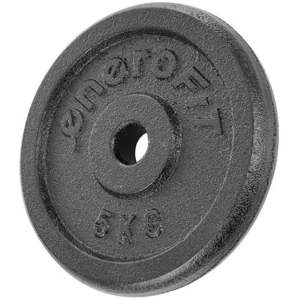 JUODAS KETAUS SVORIS 5 KG ENERO FIT Ø26.5
