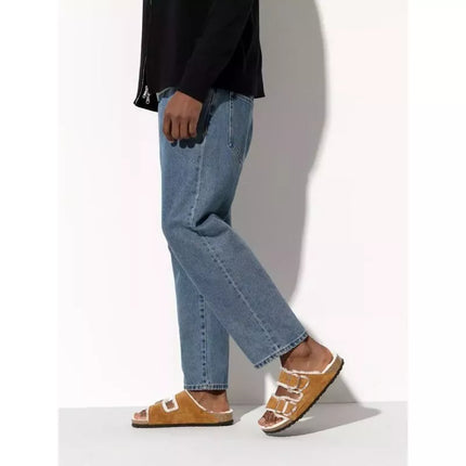 Šlepetės Birkenstock Arizona Shearling Mink W 1001135