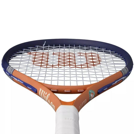 Wilson Roland Garros Elite Raketė 3 4 3/8 tamsiai mėlynos ir oranžinės spalvos teniso raketė WR193210U3