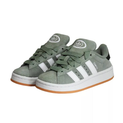 Adidas Campus 00s Silver Green/Cloud White Children's Sports Shoes - JP5509