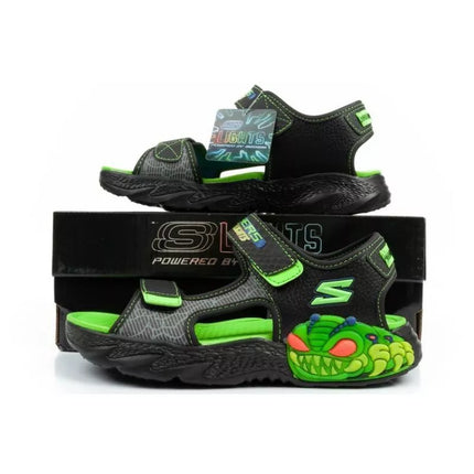 Skechers Jr. 400614L/BKLM Sandalai