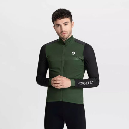 Rogelli winter jacket MONO green L