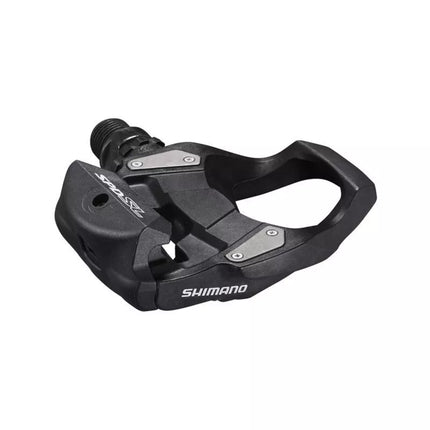 SHIMANO SPD-SL R500 pedalai su juodais kaladėlėmis