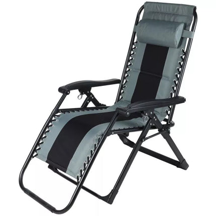 DAUGIAFUNKCINIS SULANKSTOMAS SODOS GULTAS 162X52/65X110CM JUODAS IR PILKAS