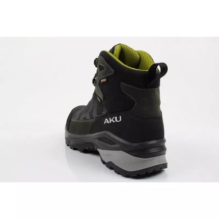 Vyriški trekingo sportiniai batai Adapta Gore-Tex odiniai juodi Aku