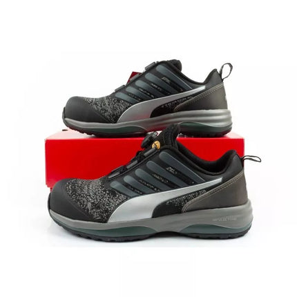 Puma Charge Juodi žemi su Disku S1P ESD HRO SRC darbo batai Juodi BOA