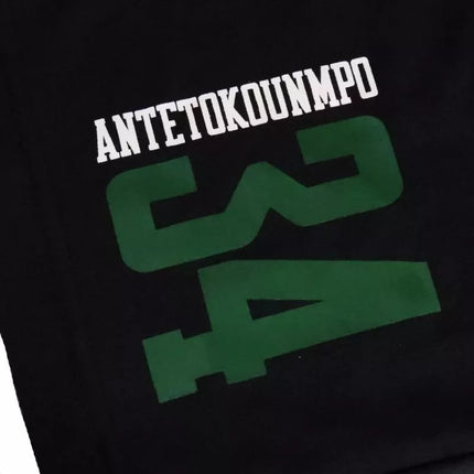 Men's NBA Milwaukee Bucks Giannis Antetokounmpo Basketball Shorts Black - EK2M1BBSN-BCKGA