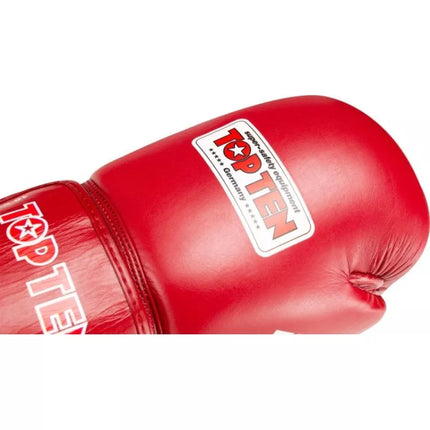 RTT-COMPETITION Odines bokso pirštinės 10oz (PATVIRTINTOS PASAULIO BOKSO)
